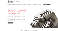 Desktop Screenshot of mitsubishi-edm.de